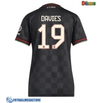 Fotballdrakt Dame Bayern Munich Alphonso Davies #19 Tredjedrakt 2025-26 Kortermet